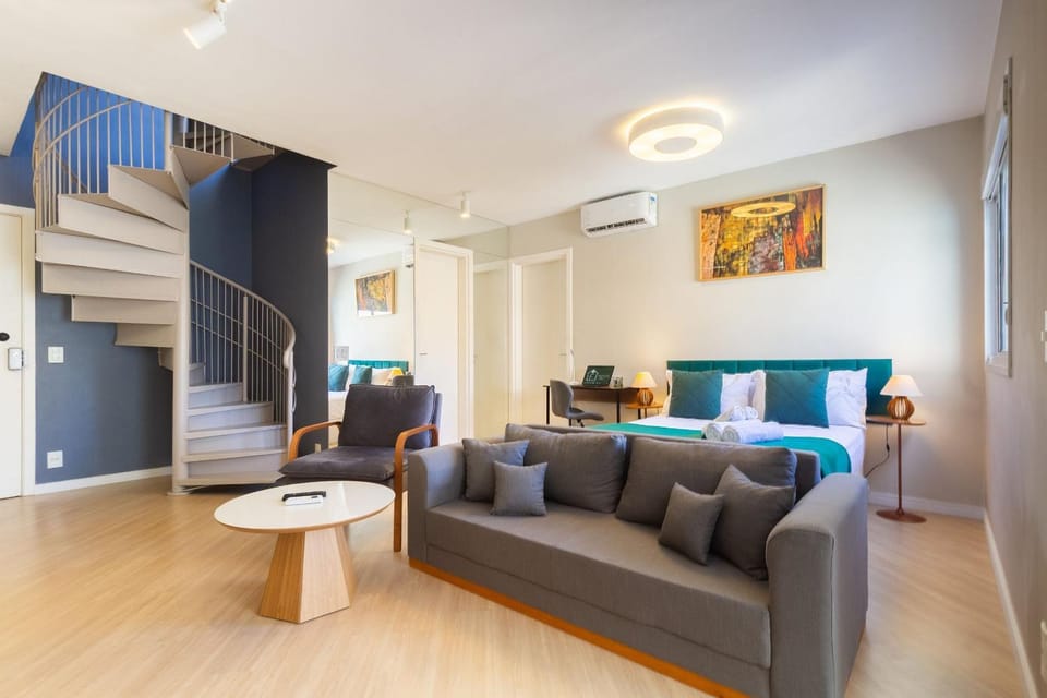 A4/201-Duplex+Ar+Churras no MorumBIS e Einstein Apartment in Sao Paulo City