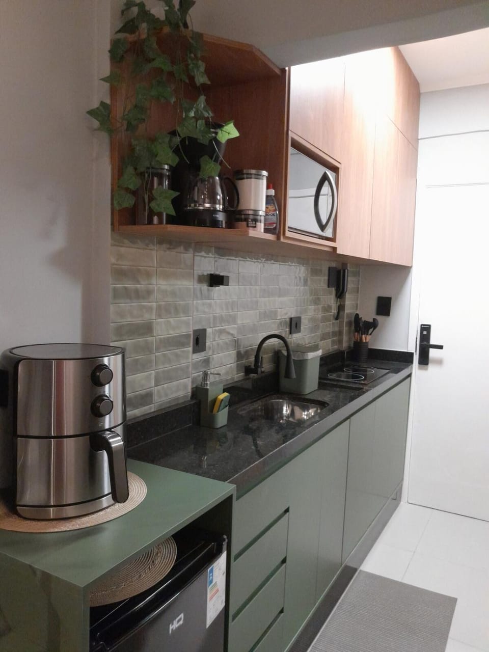 Beautiful studio one block from the beach Apartment in Santos