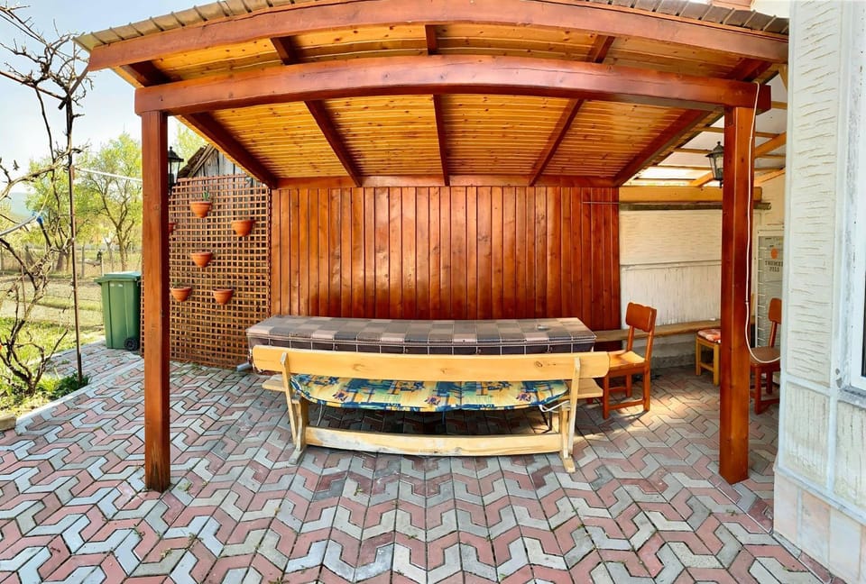 Property building, Garden, Seating area