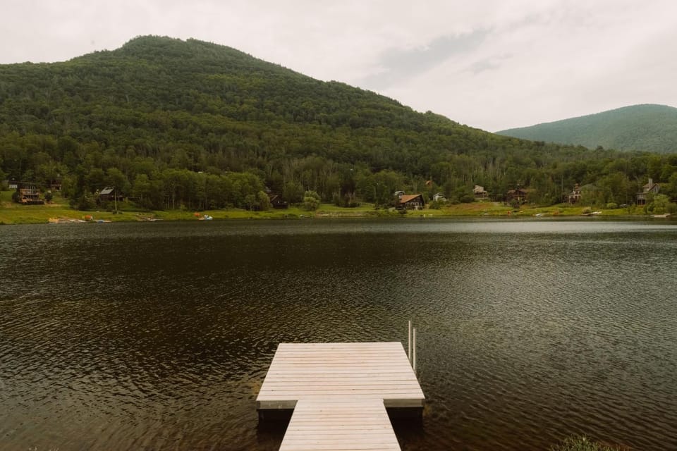 Lux 7bd-Lake-Hot tub-Sauna-Arcade-Fire pit-Dome Chalet in Hunter