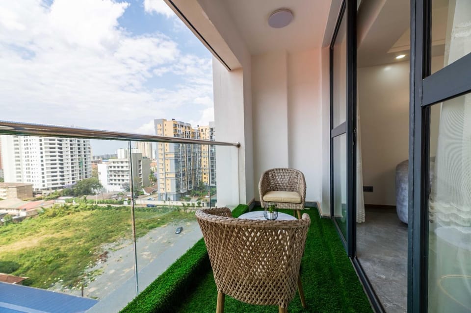 supreme luxury living apartment with swimming pool,well equipped gym,private parking space,child play and amazing city views Apartment in Nairobi County