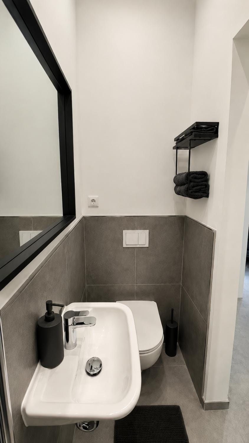 Modernes Tiny Studio Zentral WLAN Citynah Apartment in Wuppertal