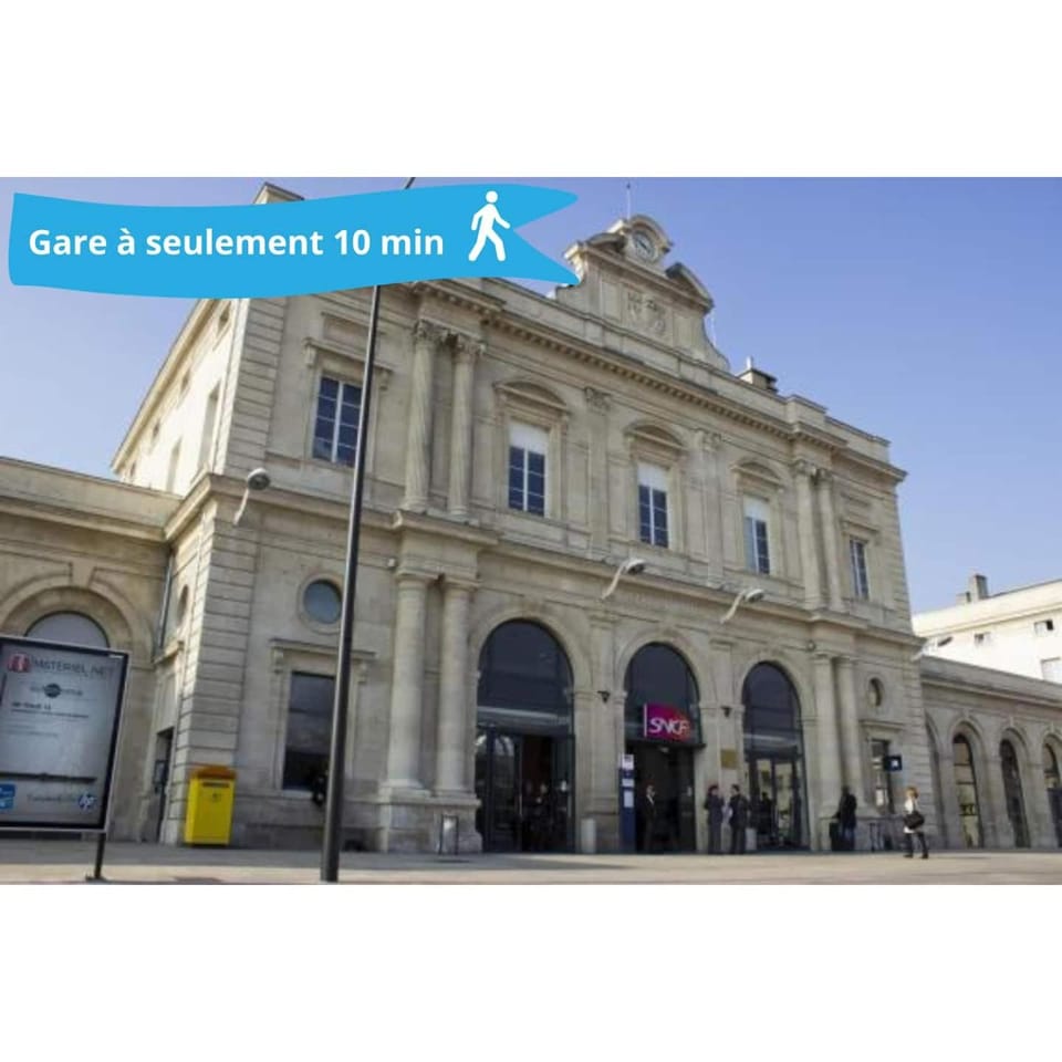 Robespiere studio tout équipé proche centre ville Apartment in Reims