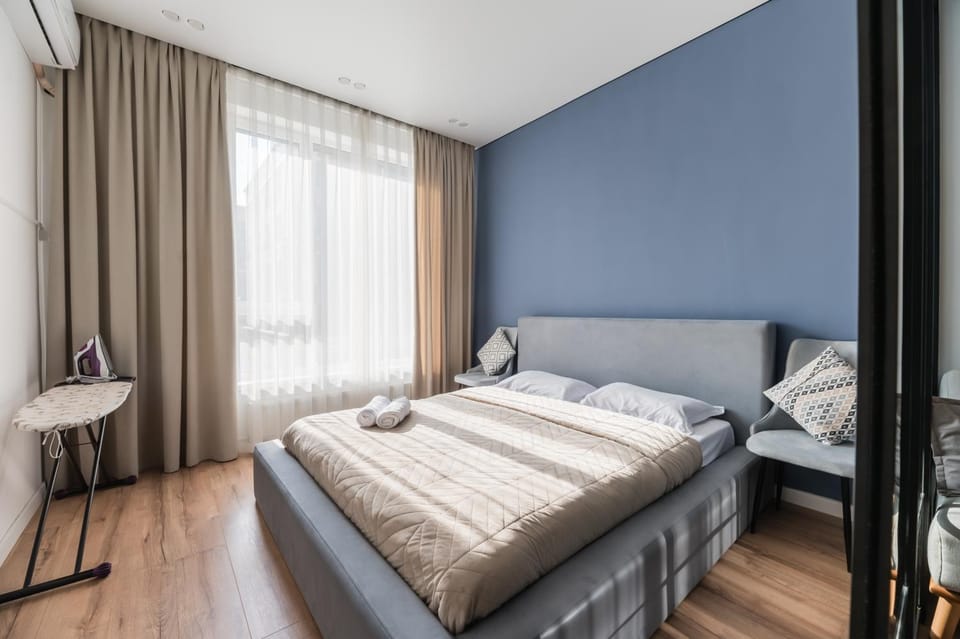 Эстет возле ТРЦ MEGA с 6 спальными местами Apartment in Almaty