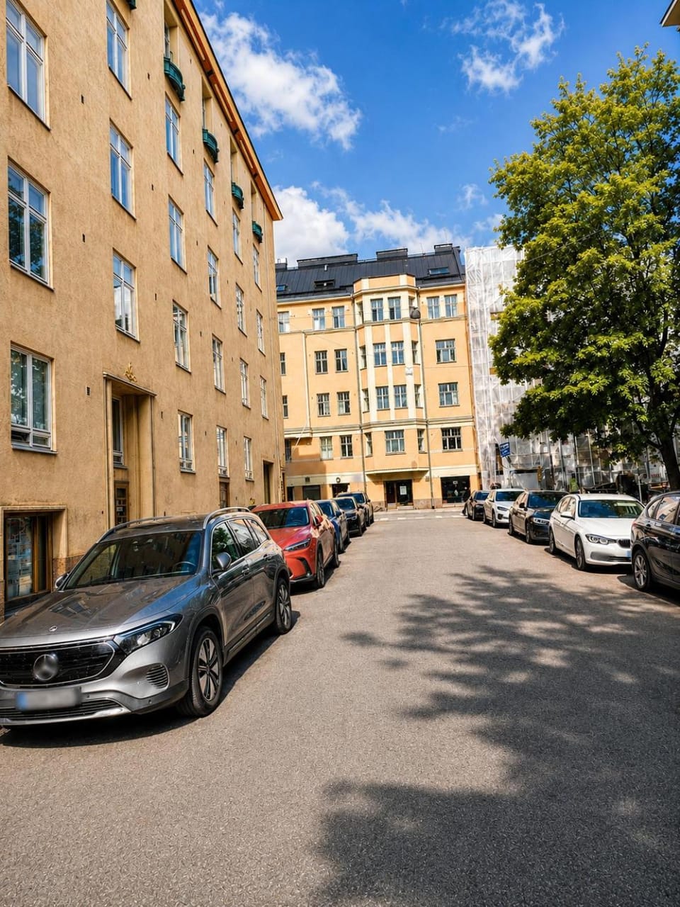 City view, Street view, Parking