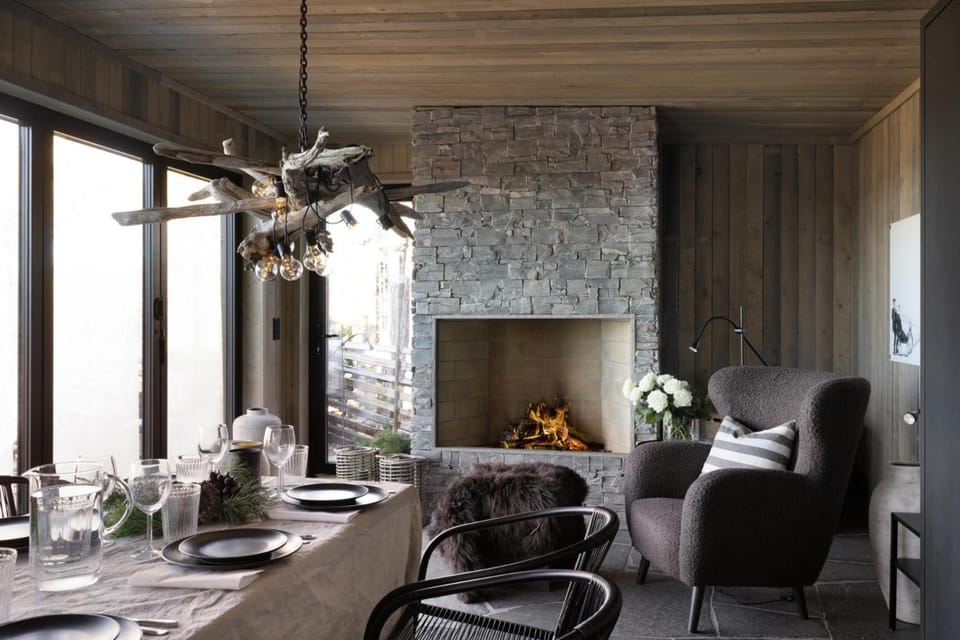 Trollstua · Romantisk · Bålpanne · 30 min OSL Chalet in Viken, Norway