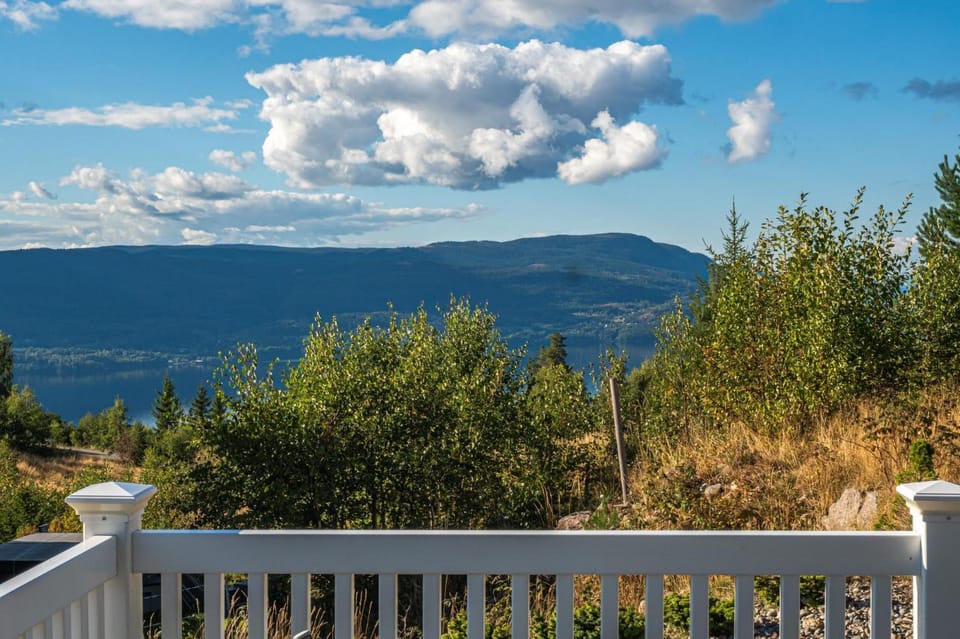 Fallhøgda · Panoramautsikt · Peis · 30 min OSL Bed and Breakfast in Viken, Norway