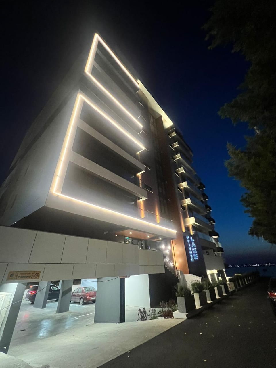 Property building, Night