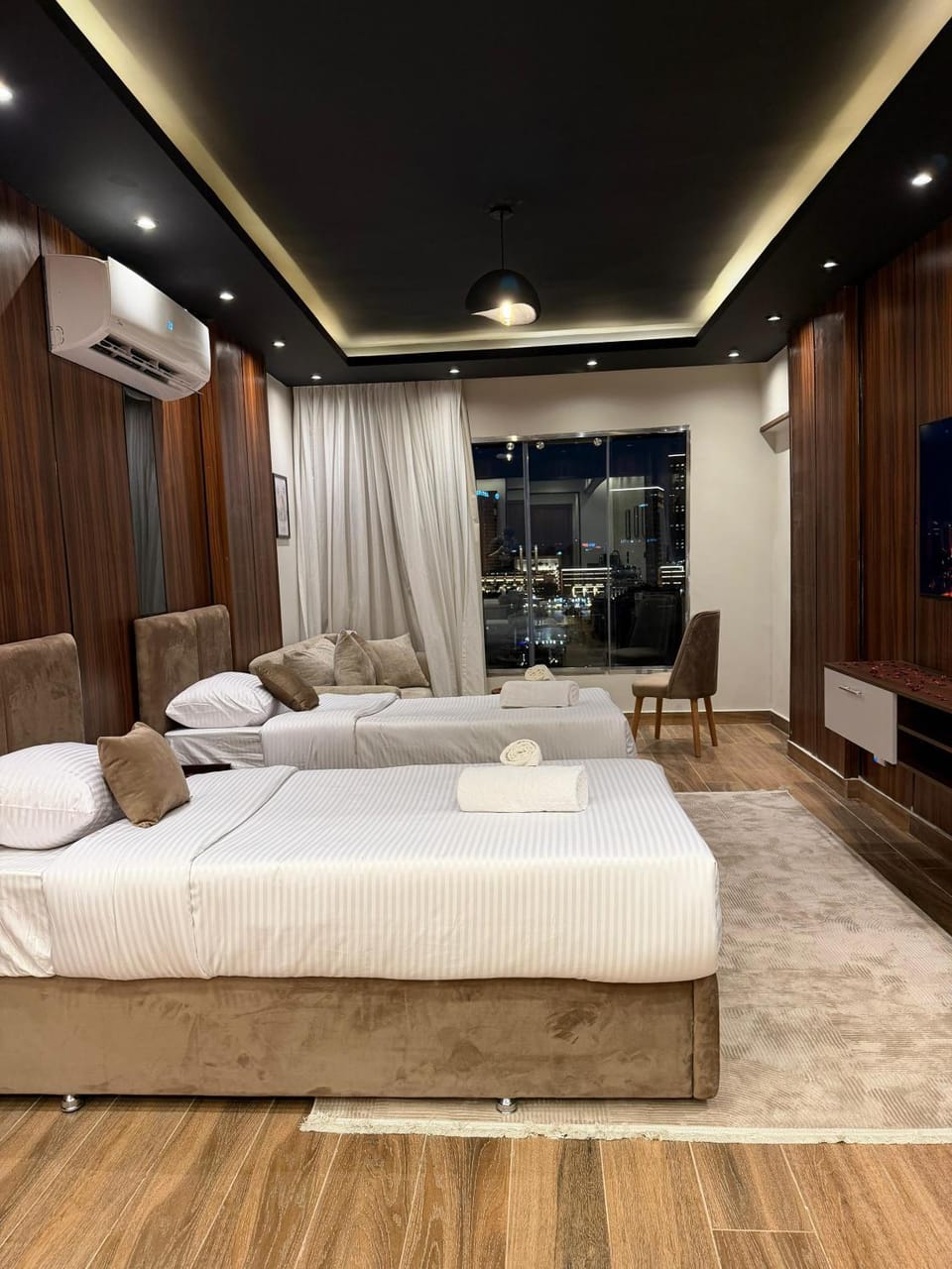 Panorama studio with nile view in Zamalek Apartment in Cairo