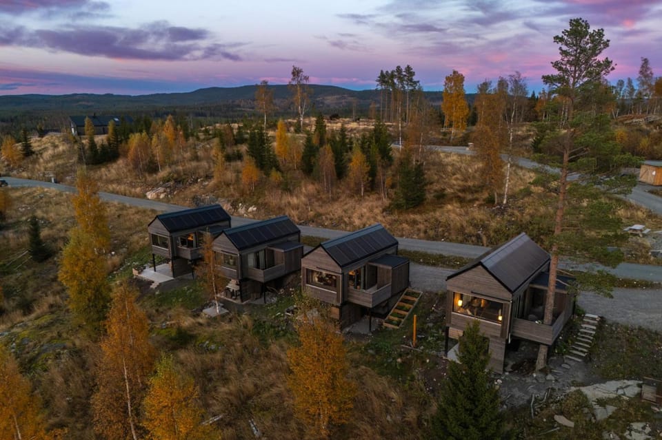Fugleredet 2 · Designhytte · Utsikt · 30 min OSL Bed and Breakfast in Viken, Norway