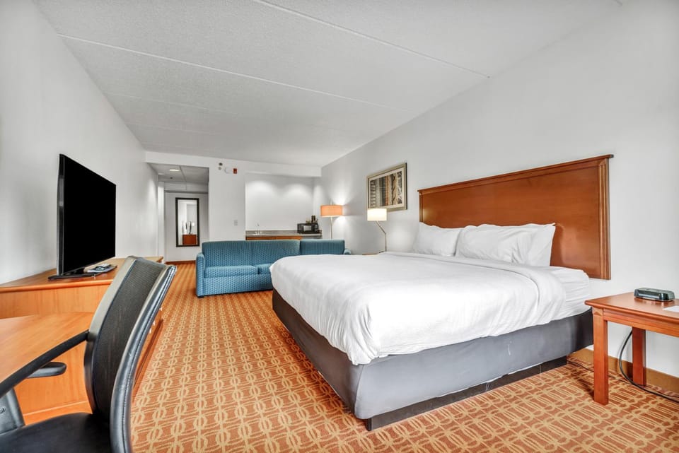 Bed, TV and multimedia, Living room, Bedroom, minibar