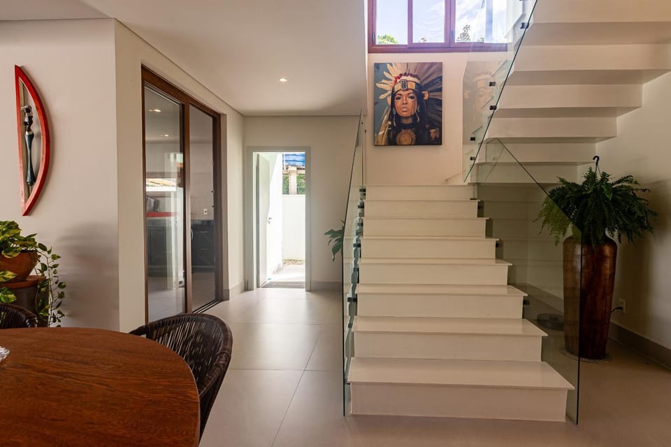 Casa do Manguezal com Piscina de 14 m e 4 Suítes a 500 m da Praia Villa in Arraial d'Ajuda