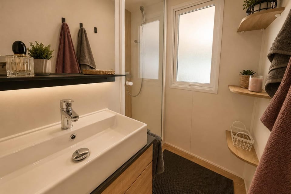 Mobilhome 3CH 8Pers House in Canet-en-Roussillon