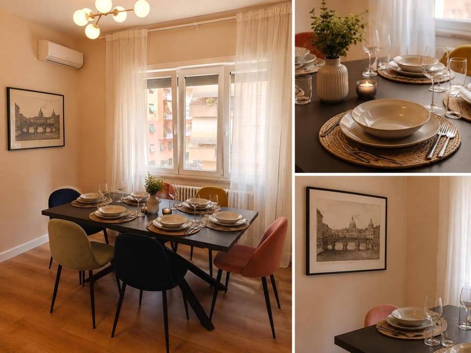 Living room, Seating area, Dining area