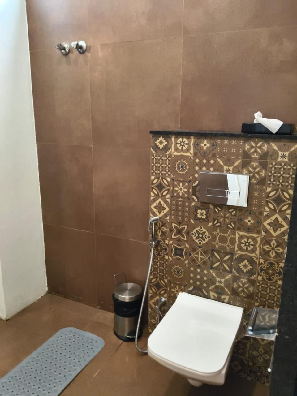 Shower, Toilet, towels