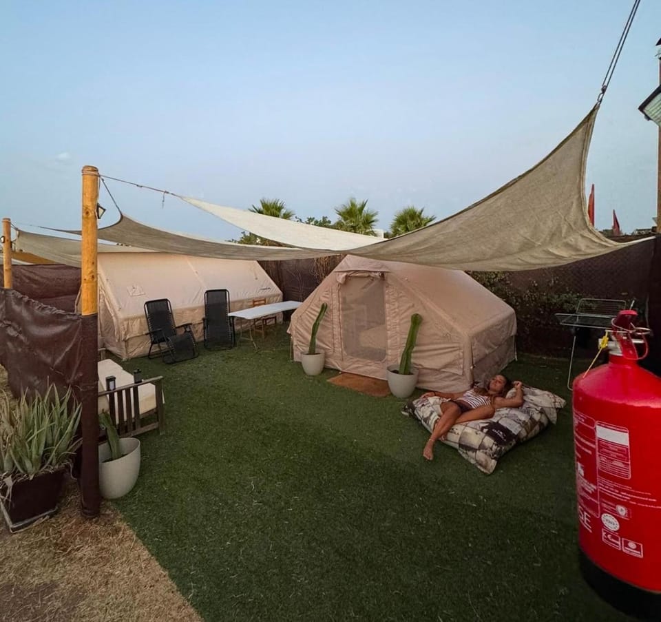 Eco Camp El Palmar Luxury tent in La Janda
