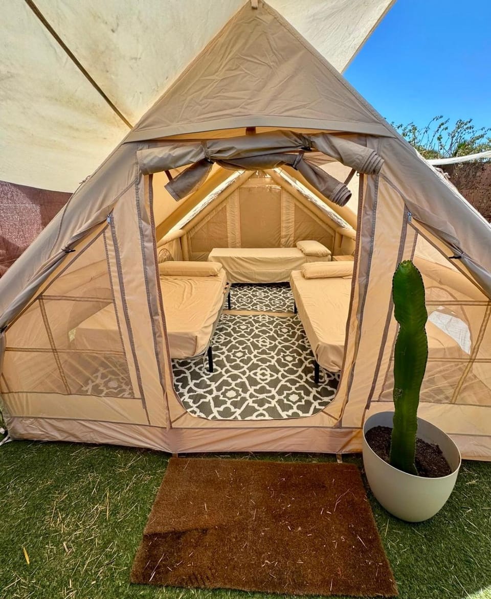 Eco Camp El Palmar Luxury tent in La Janda