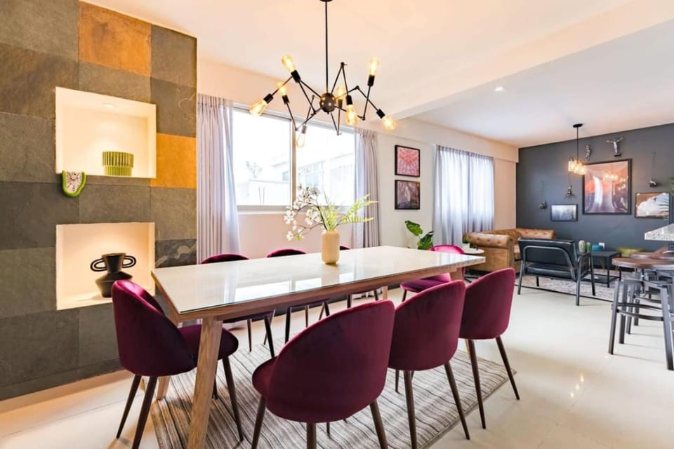 Roma Norte with City Views Apartment in Mexico City