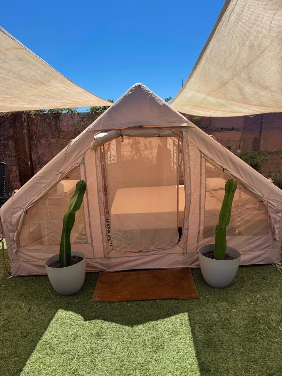 Eco Camp El Palmar Luxury tent in La Janda