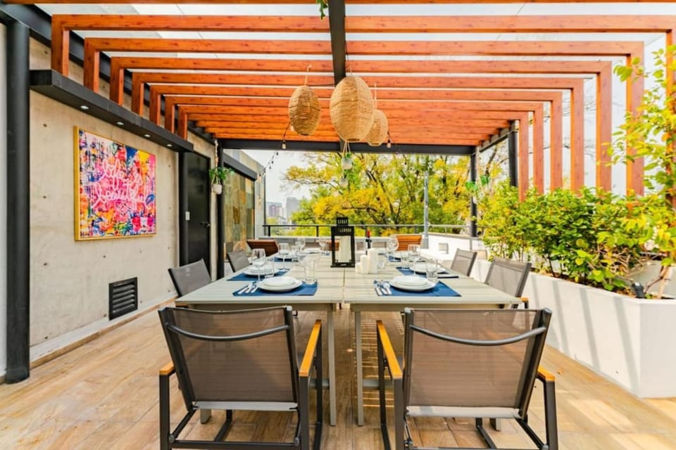 Polanco Penthouse Private Rooftop, Top Location House in Mexico City