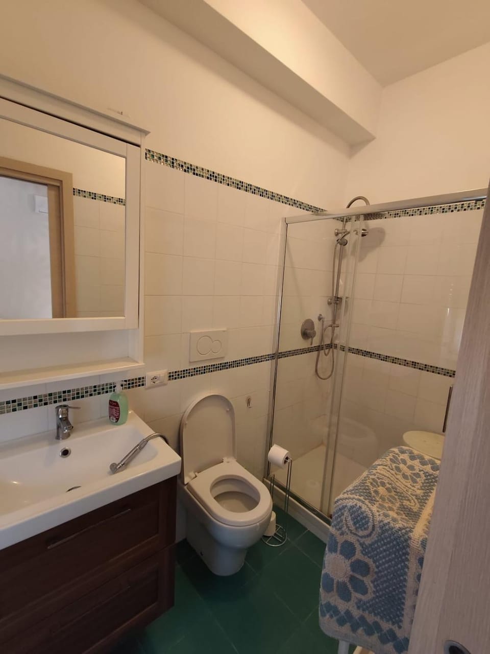 Shower, Toilet, Bathroom, bidet, towels
