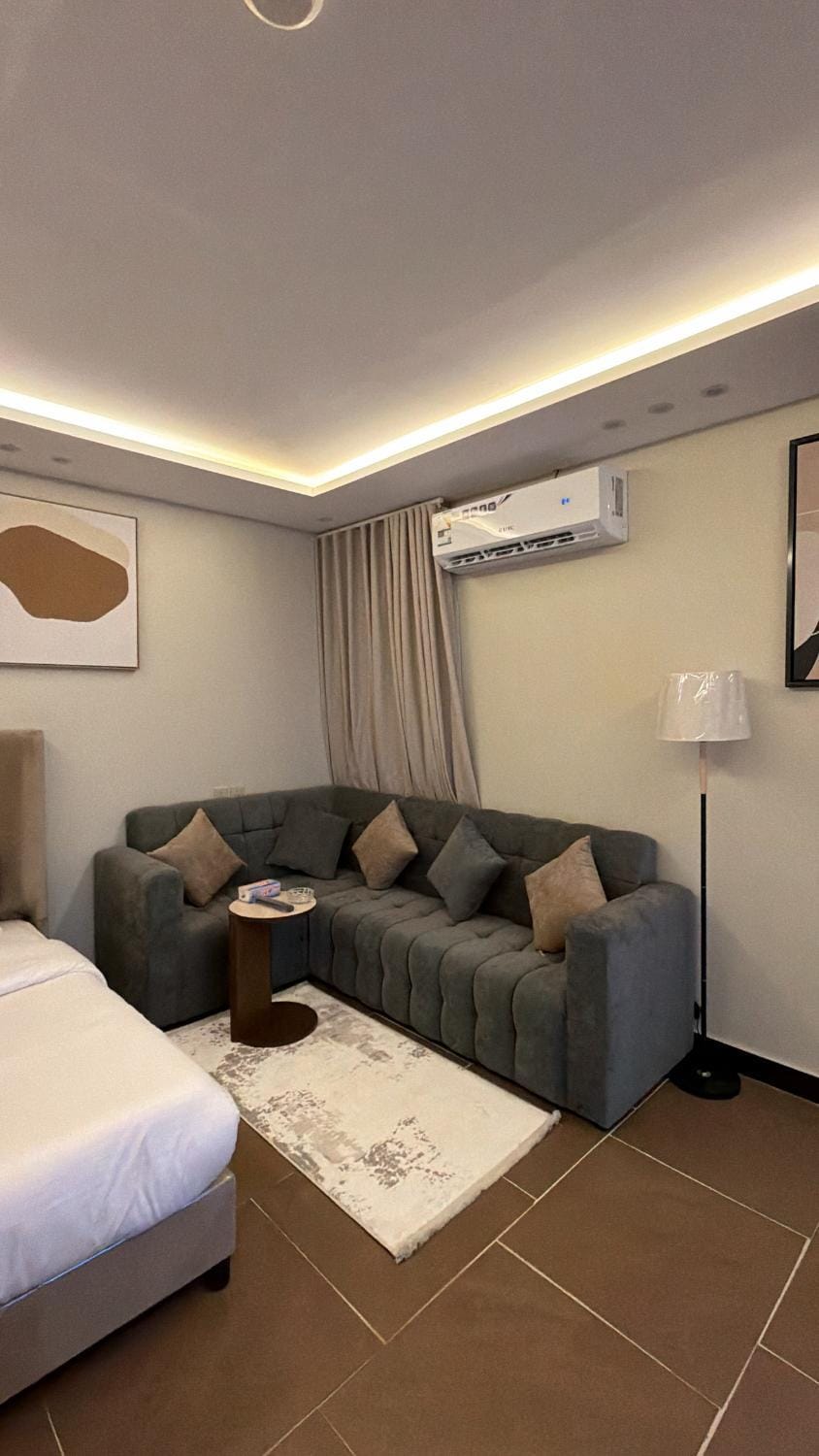 استديو انيق بسرير ماستر وبدخول ذكي 734 Apartment in Riyadh