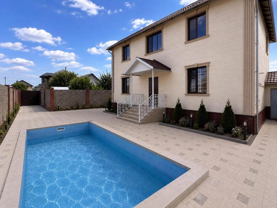 Pool view, Swimming pool