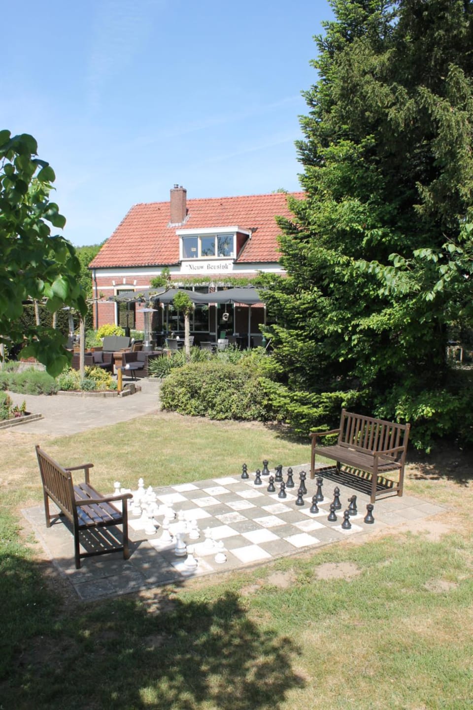 Property building, Garden