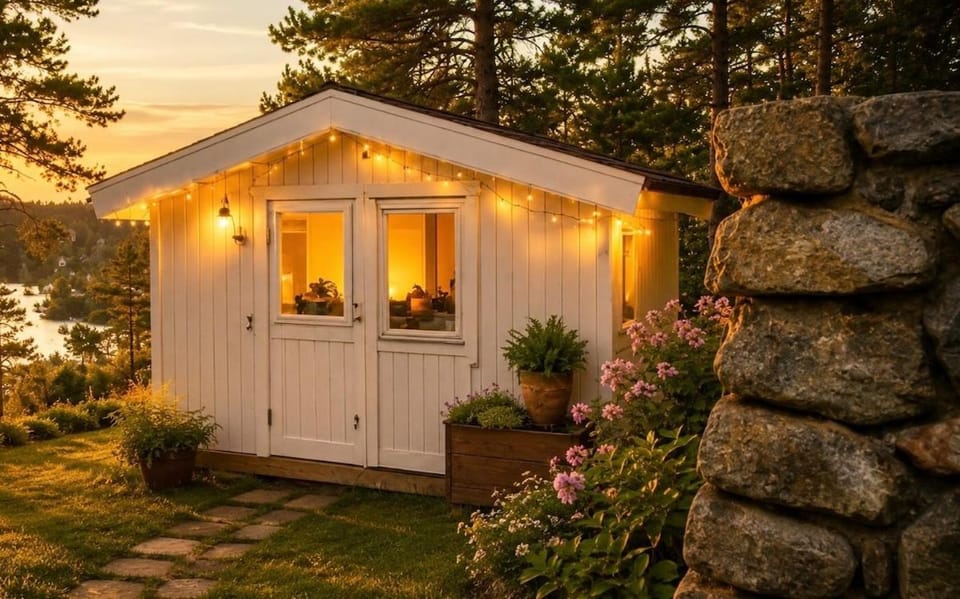 Cozy Ny Cabin near Nature, Lake, Sea and Stockholm Cabin in Stockholm County