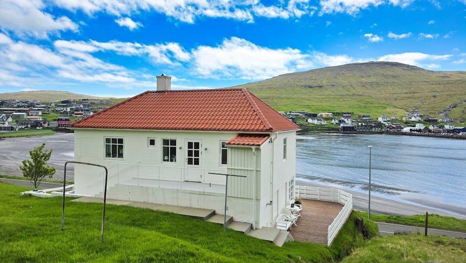 Oceanfront Home Near Vagar Airport House in Europe