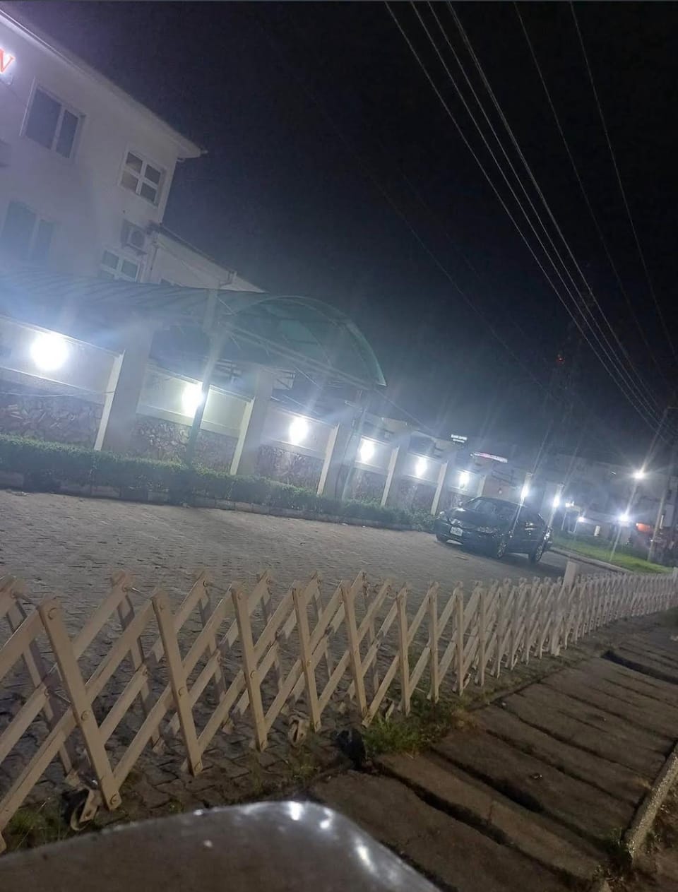 Quiet street view