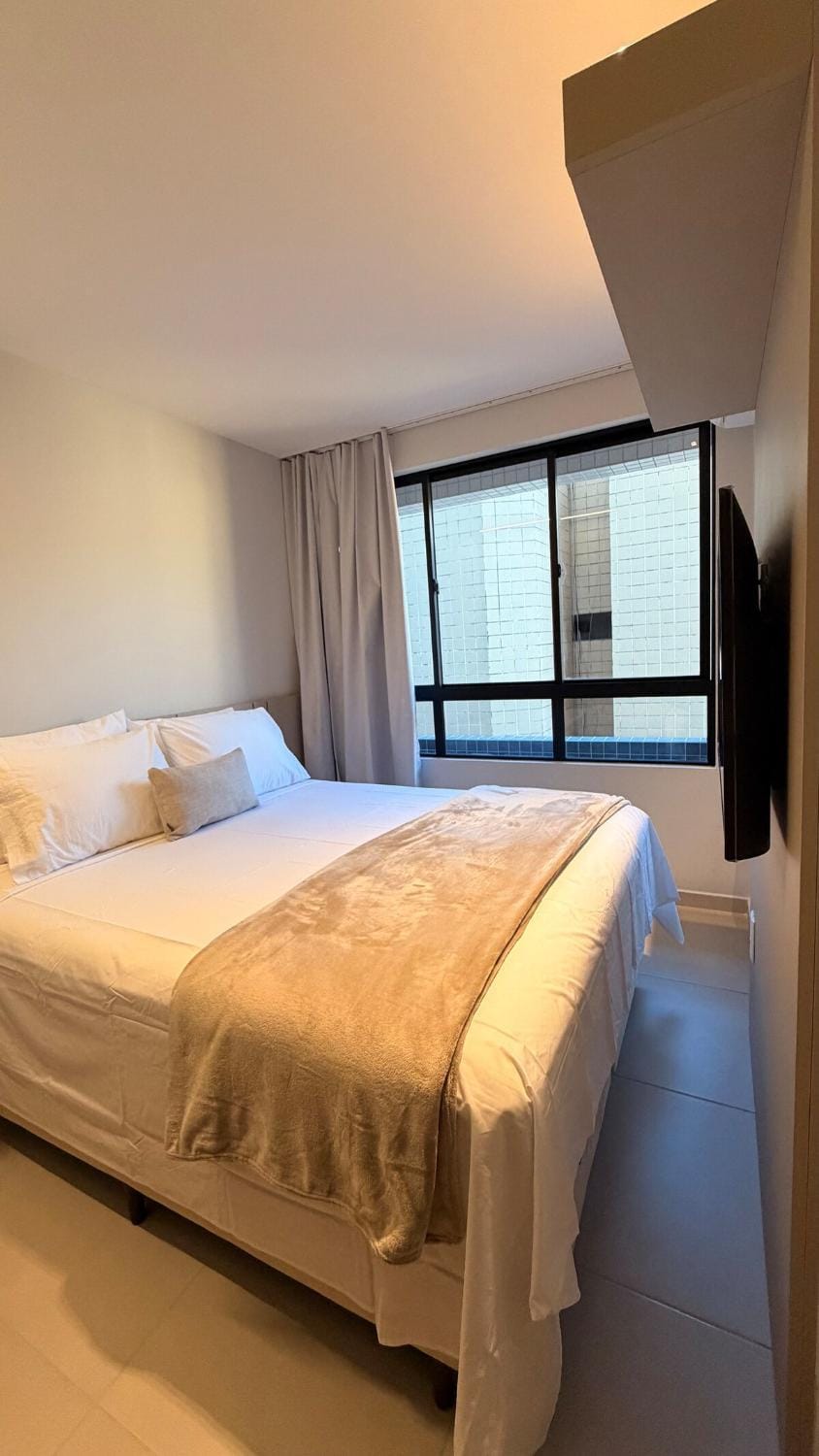 Apartamento a 50 metros da praia de Ponta Verde - 705 Apartment in Maceió
