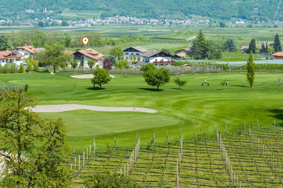 Property building, Natural landscape, Golfcourse, Mountain view