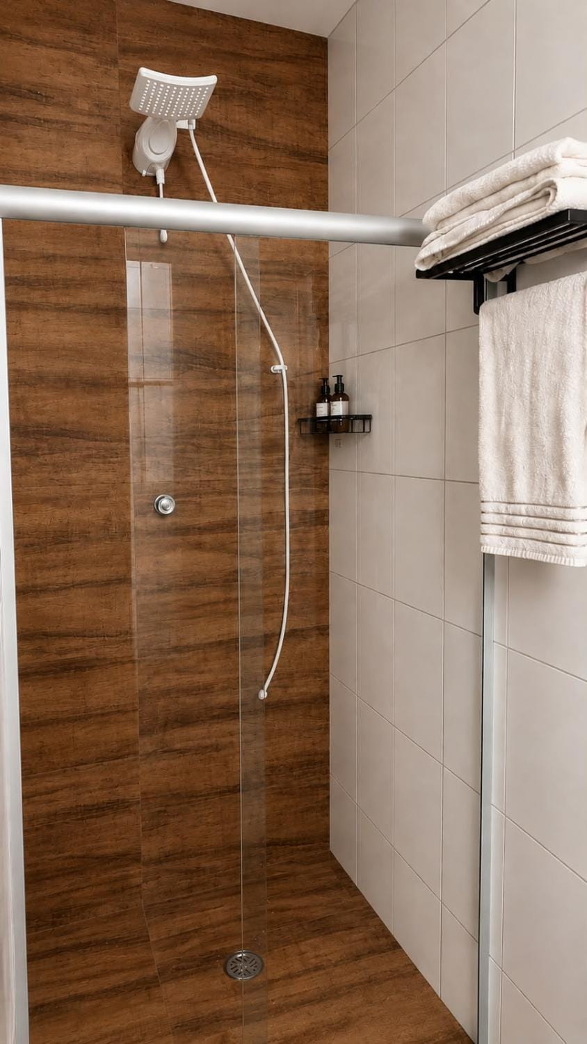 Shower, Bathroom, towels