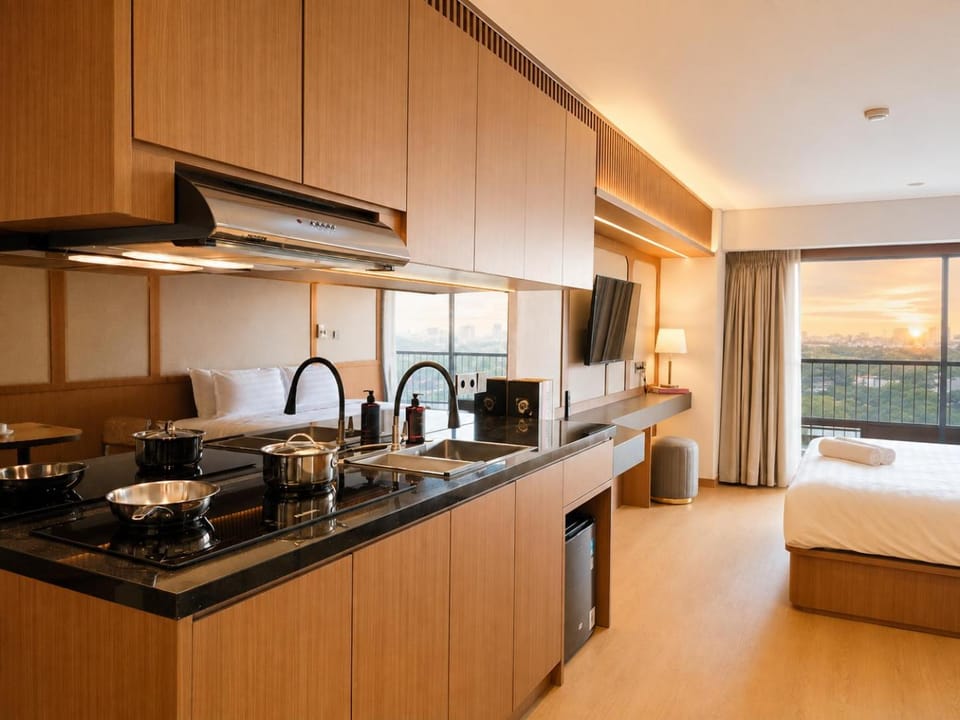 Kitchen or kitchenette