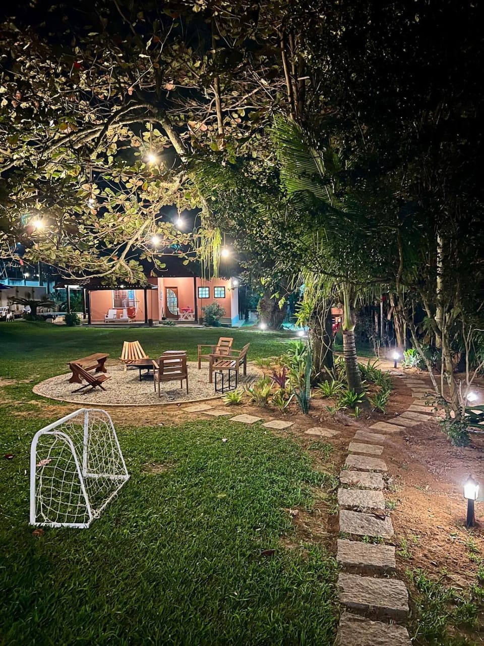 Night, Garden, Garden