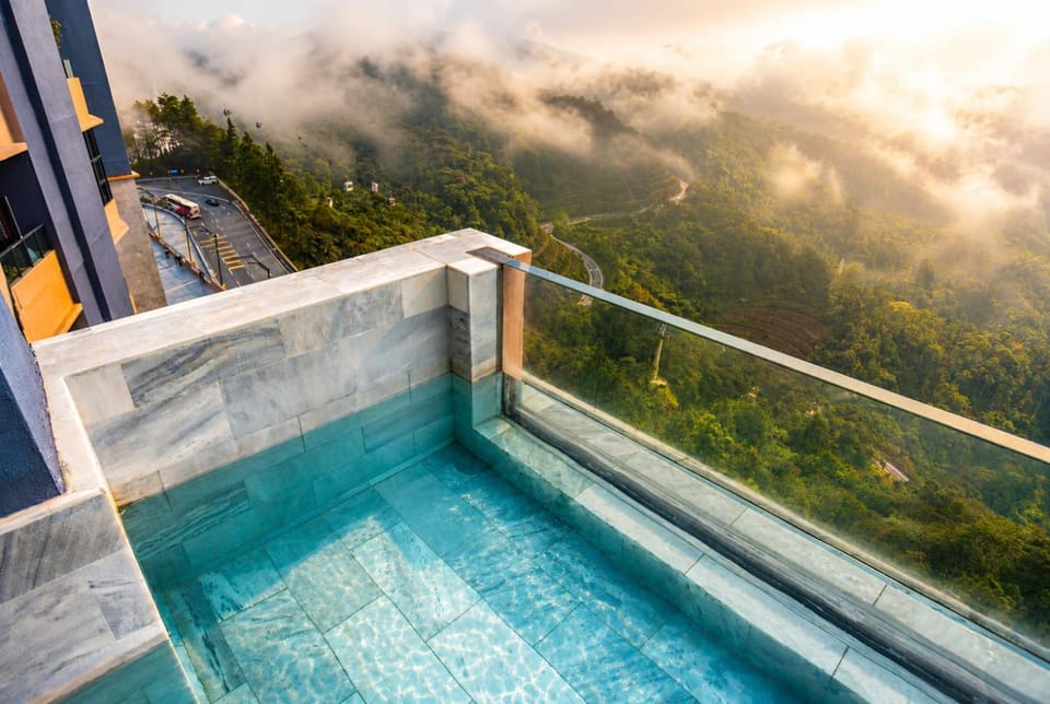 Natural landscape, Pool view, Swimming pool