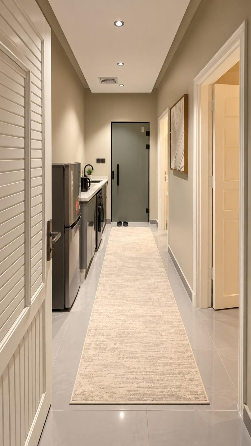 Kitchen or kitchenette, oven