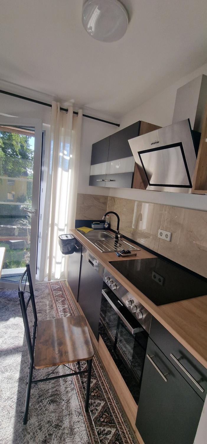 Property building, Kitchen or kitchenette, Living room
