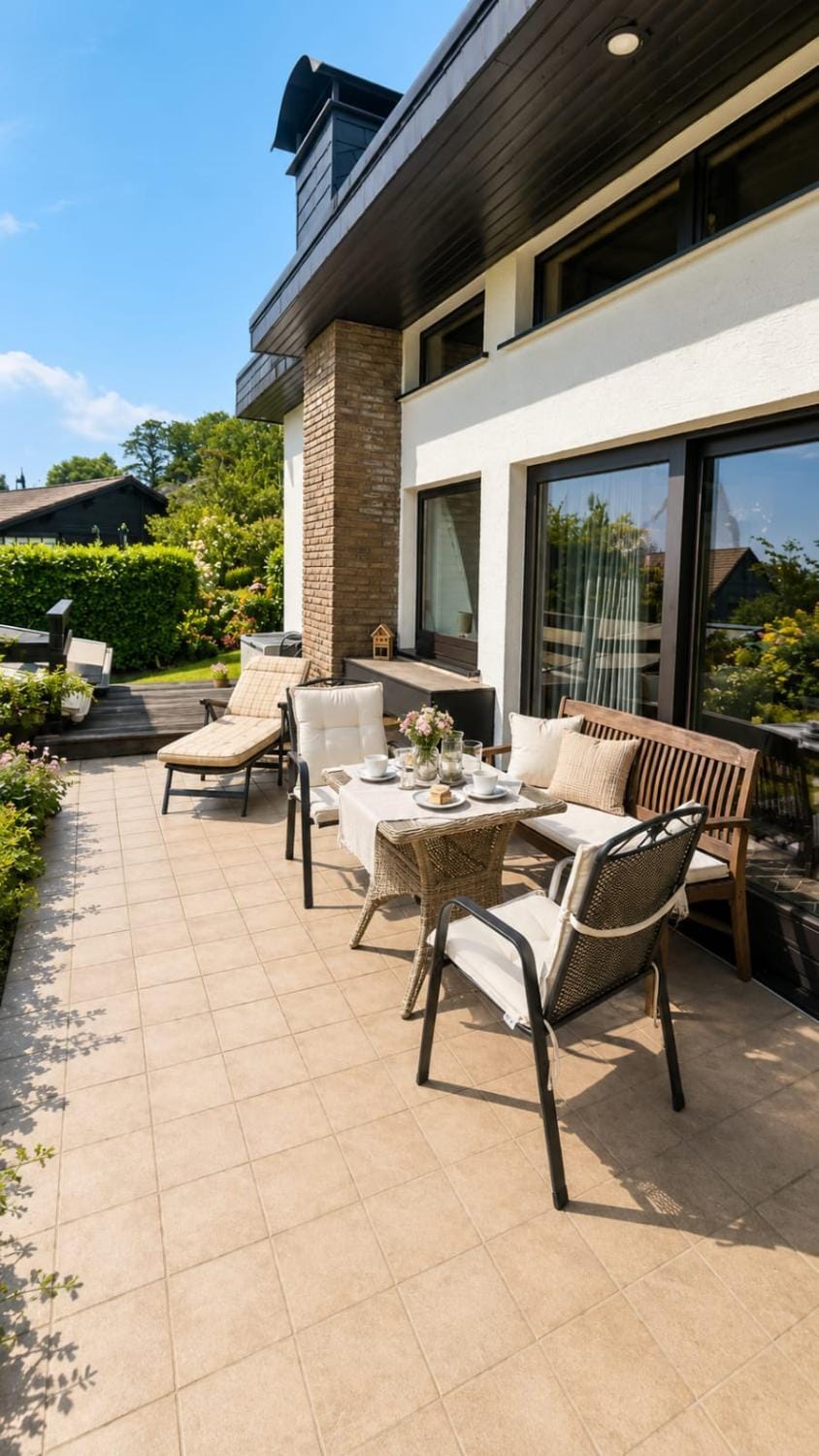 Property building, Garden, View (from property/room), Balcony/Terrace, Balcony/Terrace, Garden view, sunbed