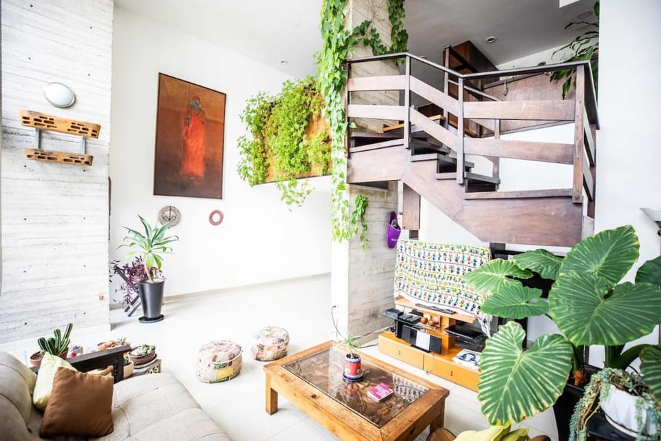 Loft with Jacuzzi and Terrace Apartment in Mexico City