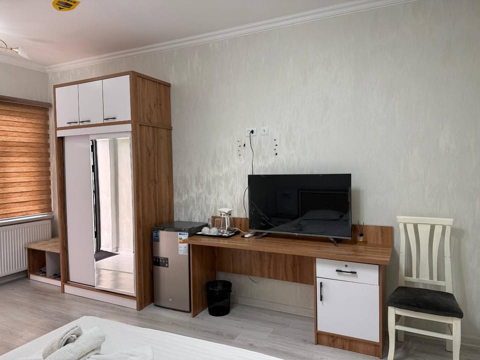 Communal lounge/ TV room, Bed, TV and multimedia, Photo of the whole room, Bedroom, minibar, wardrobe