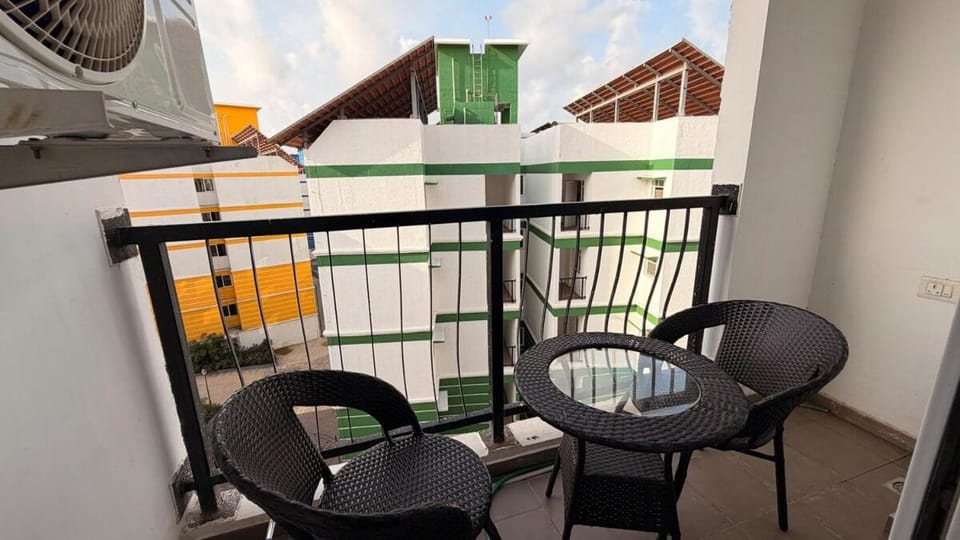 The Houz Resort style 1 BHK Amoret Homes Apartment in Goa, India