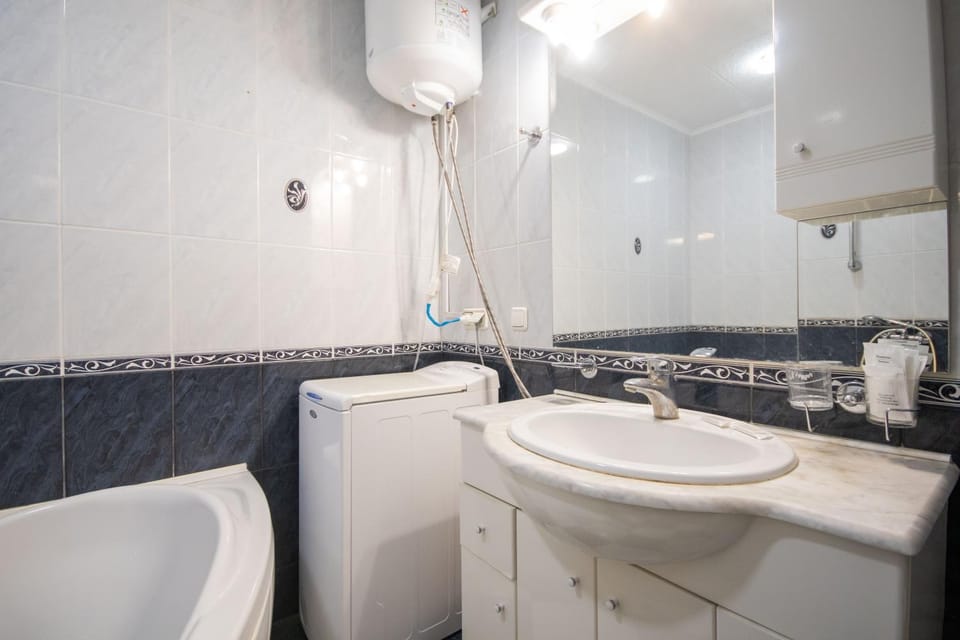 Bathroom, washing machine