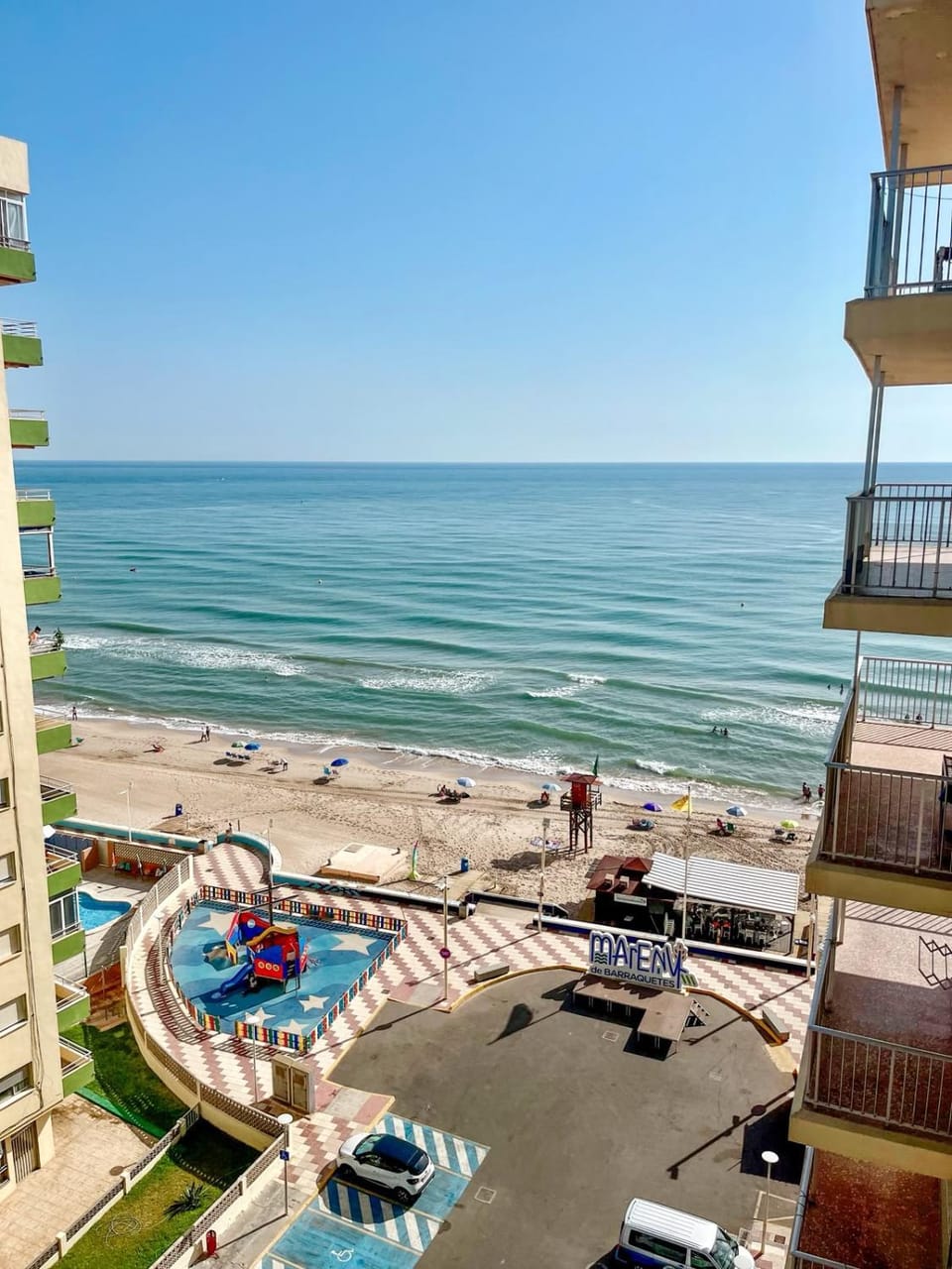 Nearby landmark, Balcony/Terrace, Beach, Sea view