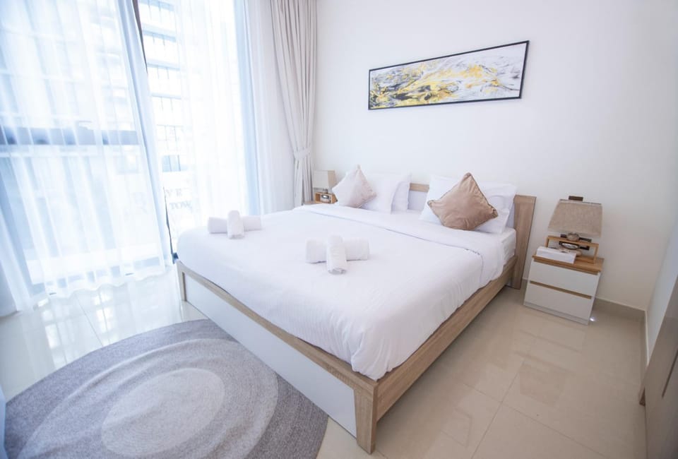 Serene Chic 1BDR in Bay Residences Central 1 Apartment in Ras al Khaimah