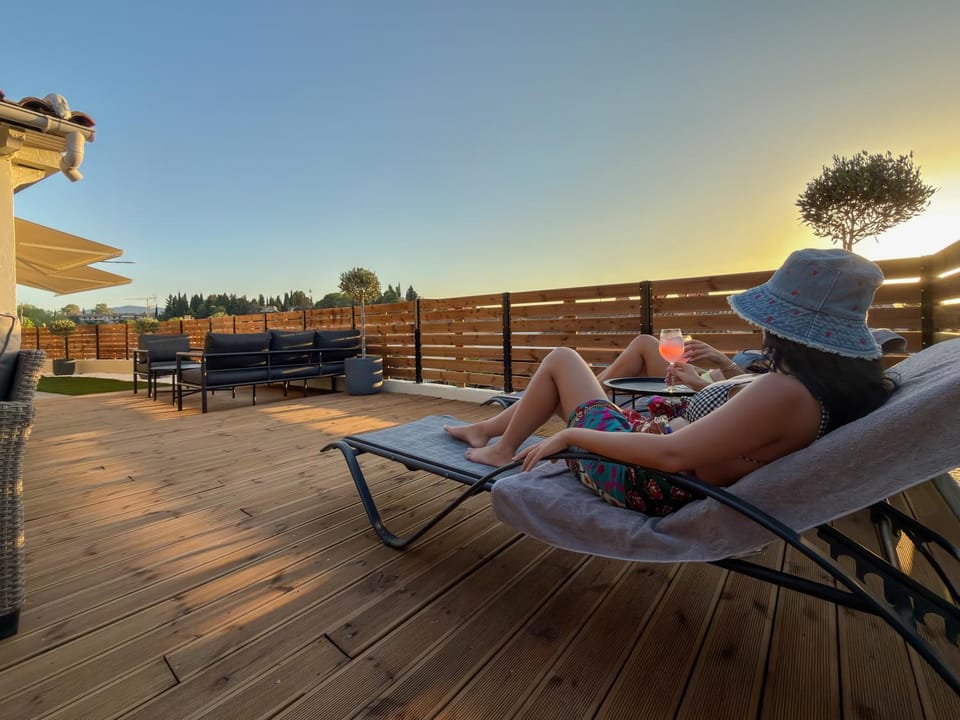 People, View (from property/room), sunbed
