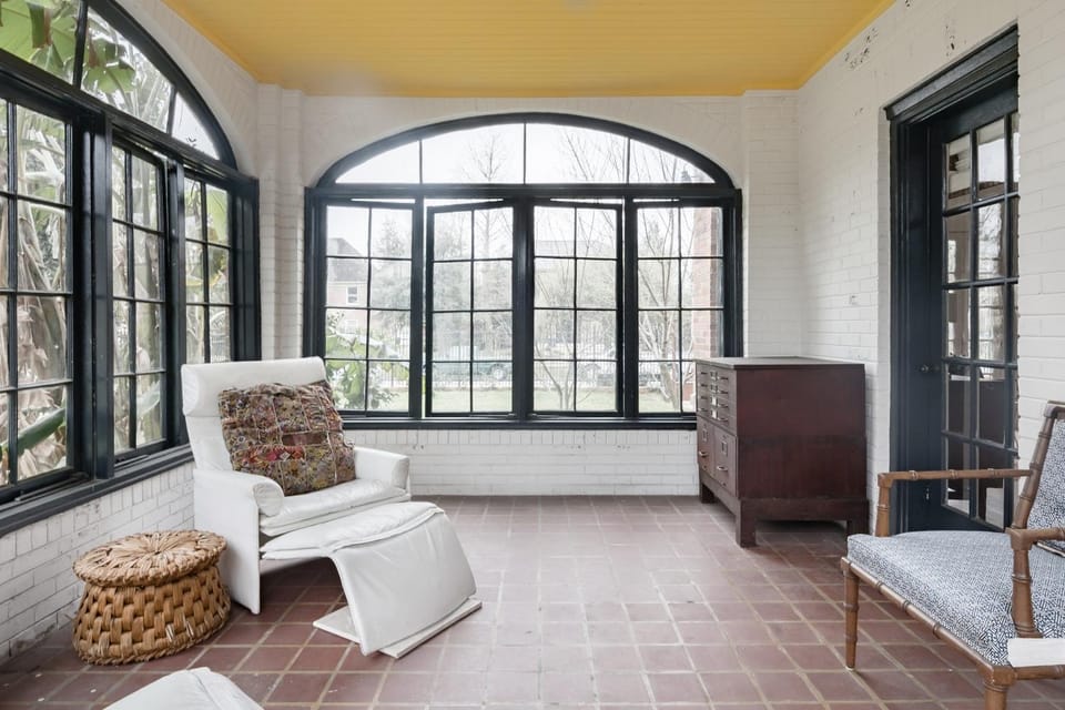 Seating area, Garden view