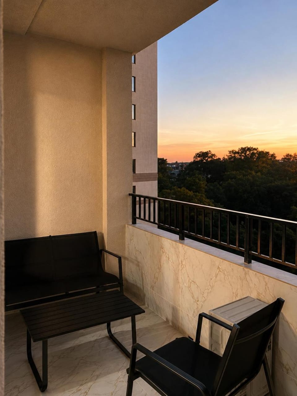 View (from property/room), Balcony/Terrace, Balcony/Terrace, Sunset