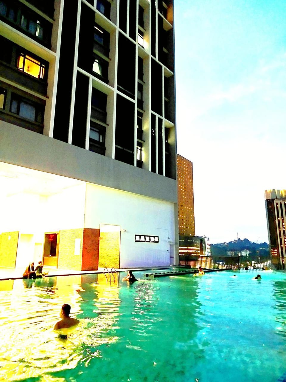 Pool view, Swimming pool